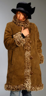 A-Line Coat with Kalgan